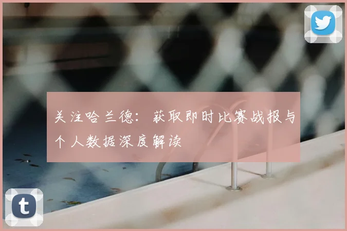 关注哈兰德:获取即时比赛战报与个人数据深度解读